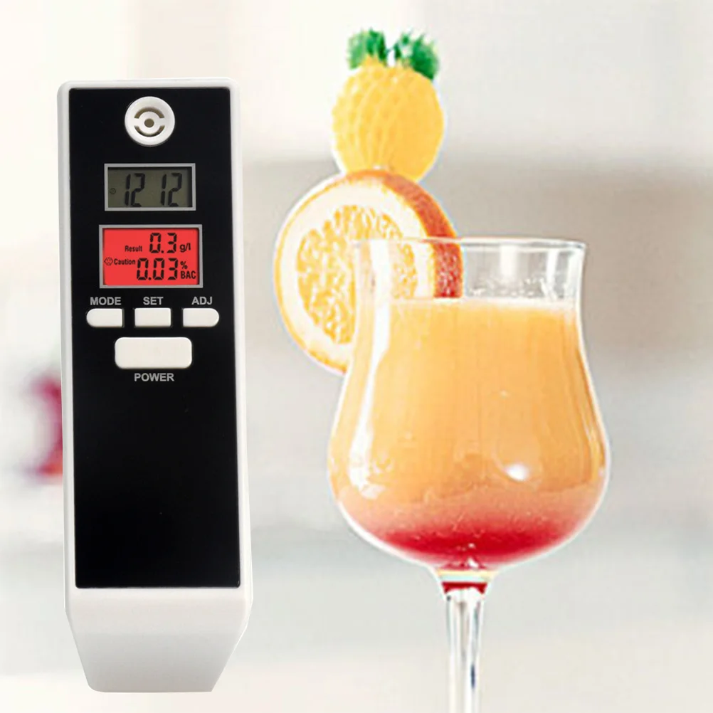 

Portable LCD Digital Breath Analyser Breathalyzer Tester Inhaler Meters