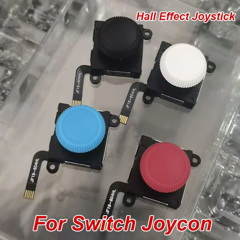 Фото 1 шт. джойстик с эффектом Холла для Switch/Lite/OLED Joycon, аналоговый стик-кнопка без дрифта, электромагнитный стик с эффектом Холла №1