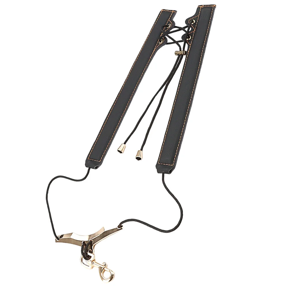 

Saxophone Strap Adjustable Straps Padded Shoulder Supply Lanyard Accessory Belt Metal Durable Hanging