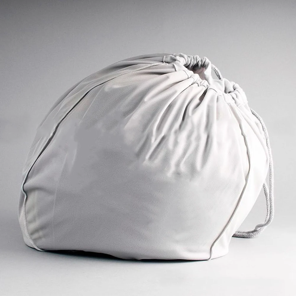 

Motorcycle Strong Short Plush Universal Drawstring Accessories Storage Durable Travel Helmet Bag Portable Training Super Soft