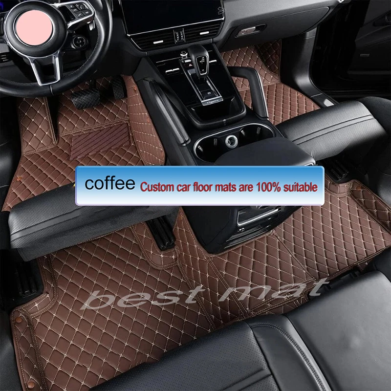 

Высококачественные кожаные автомобильные коврики для всех 5 моделей сидений для toyota bmw Mercedes audi kia автомобильные аксессуары