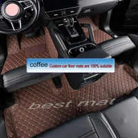 High-quality Leather Car Floor Mats for Hummer H1 H2 H3 Car Accessories Carpet