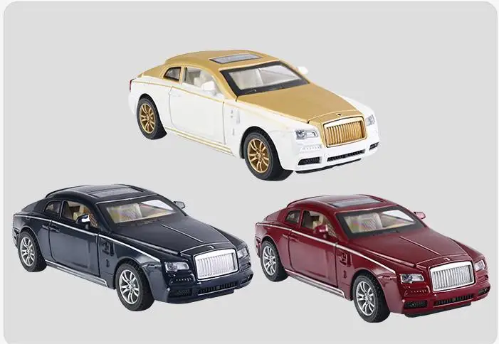 

Модель автомобиля из металлического сплава 1:32 в рулоне Royce