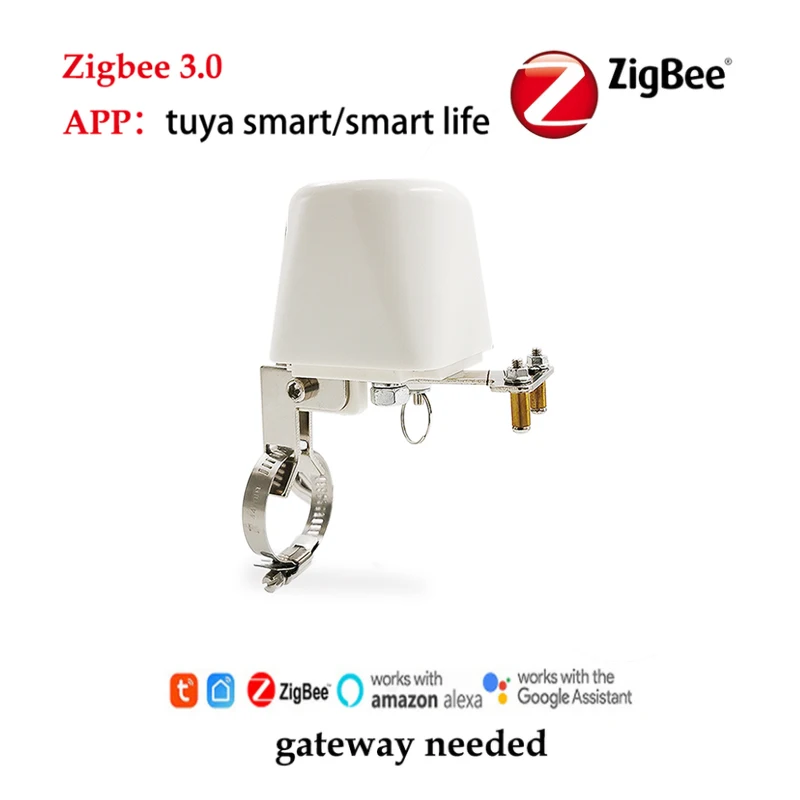 

Умный газовый клапан Tuya Zigbee 1/2"-1"