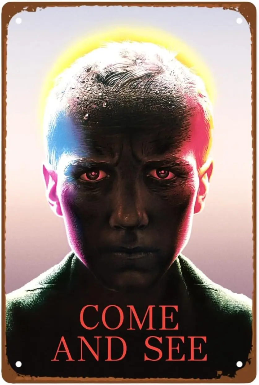 Металлическая настенная вывеска Come And See Films