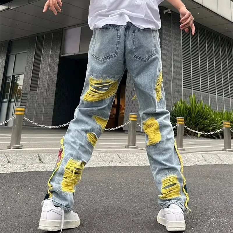 Мужские джинсы FANWEILIN Jnco