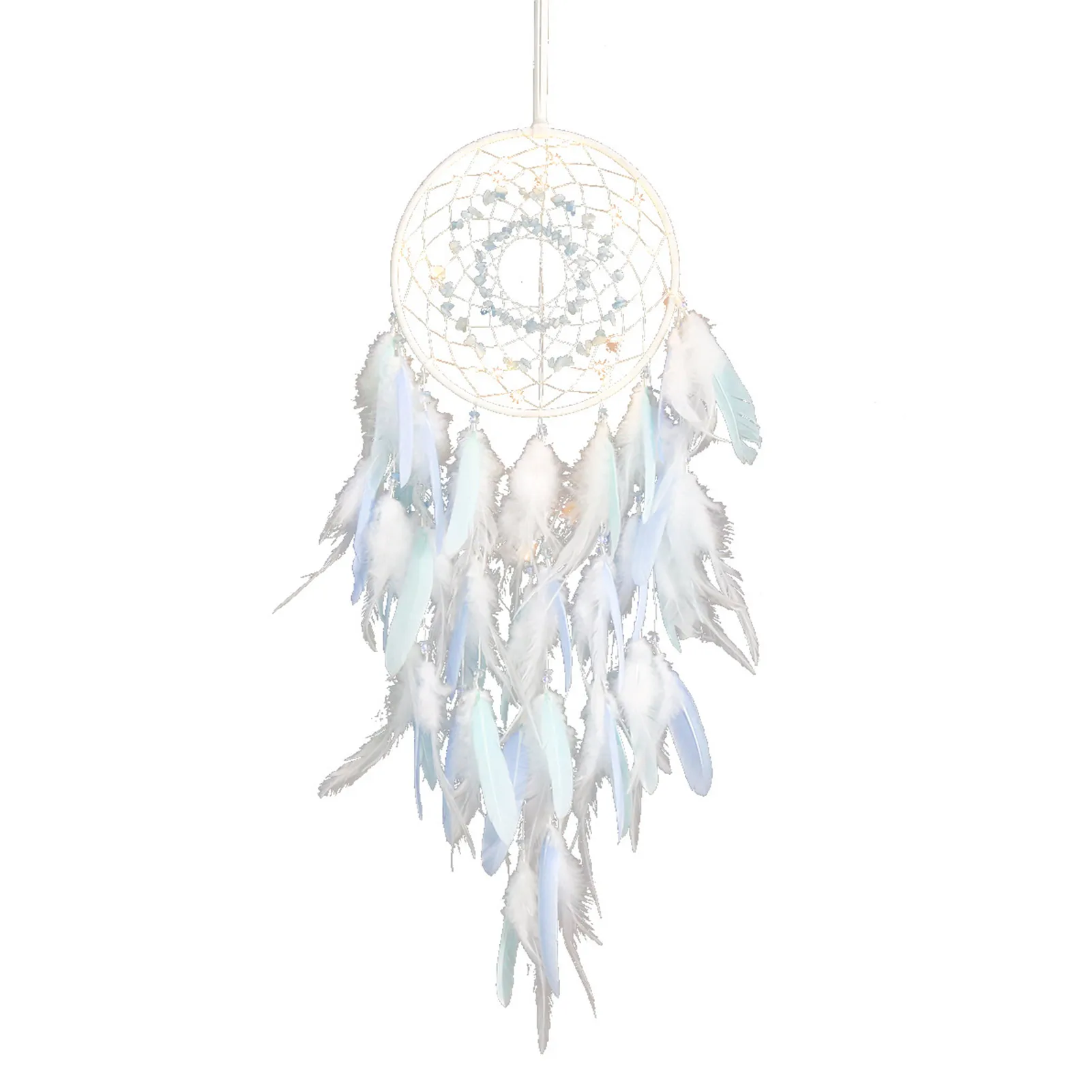 

Dream Catchers For Boys Light Up Feathers Dreamcatcher Decor Dreamlike Art Wall Decor For Living Room Bedroom Birthday Gifts