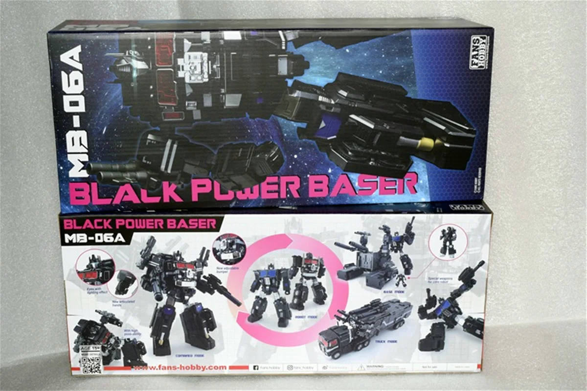

Stock In Transformation FansHobby MB-06A Power Baser Overlord Robot MB06A Dark Version Action Figure Toys
