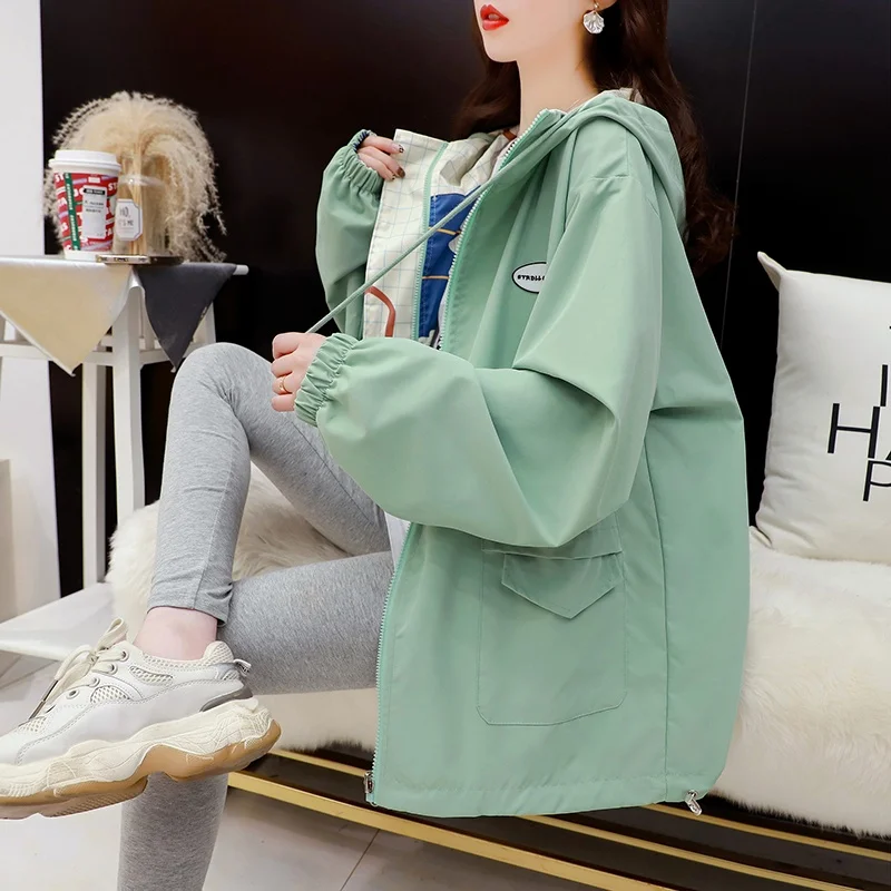 Double-sided Wear Lamb Wool Velvet Coat Women Autumn and Winter European Goods Stand Collar Jacket Fur Integrated Thickened P...