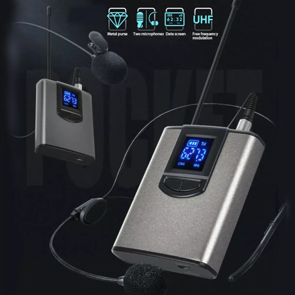 Профессиональный беспроводной микрофон громкой связи гарнитура с лацканом