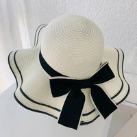 hat female summer beach hat sun visor hat sun visor large brim straw hat travel to the seaside fashion sun hat versatile