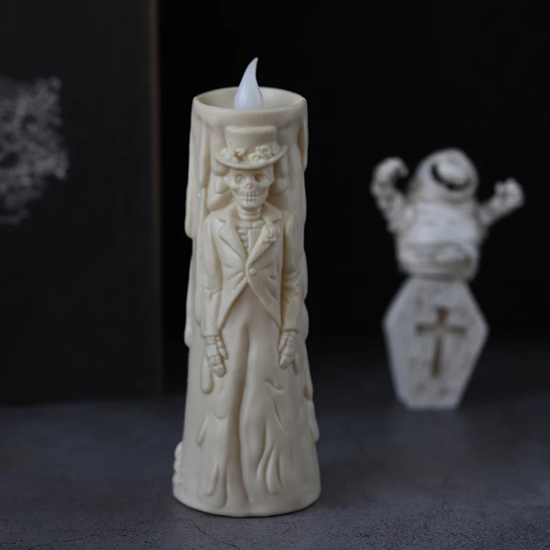 

Светящиеся черепа на Хэллоуин