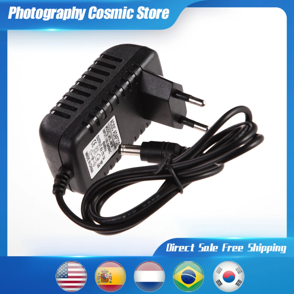 

AC 100-240V Converter Adapter DC 5.5 x 2.5MM 6V 1A 1000mA Charger EU Plug Adaptador Conversor For Audio Battery Charging