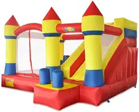 YARD Vinyl Thick Material Inflatable Bounce House Children Jump Bouncer Castle Slide Obstacle