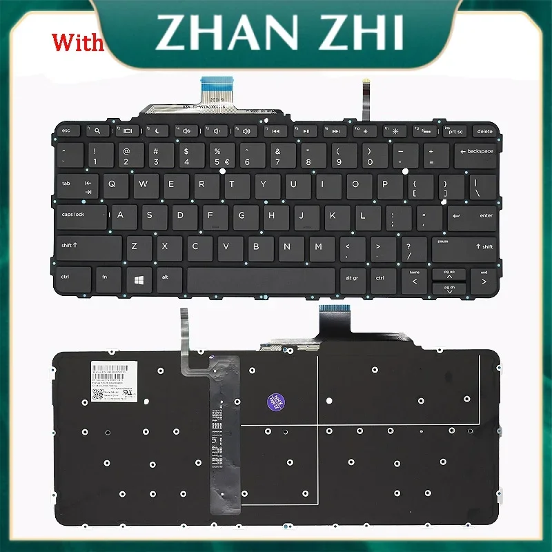 Новая сменная клавиатура для ноутбука HP EliteBook Folio G1 HSTNN-I73C 850915 -001
