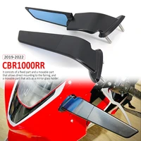 for honda cbr1000rr cbr1000 rr 2019 2020 2021 2022 new motorcycle mirror modified wind wing adjustable rotating rearview mirror