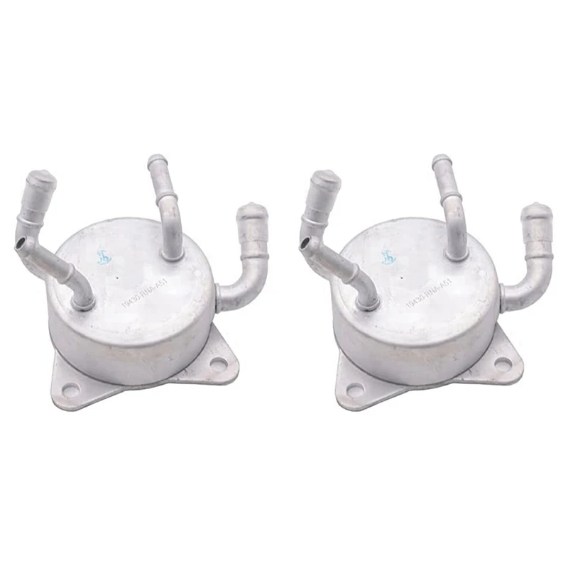 2X масляно-Жидкостный радиатор трансмиссии 19430-RNA-A52 19430-RNA-A51 для Honda Civic 1.8L 06-11 19430RNAA51