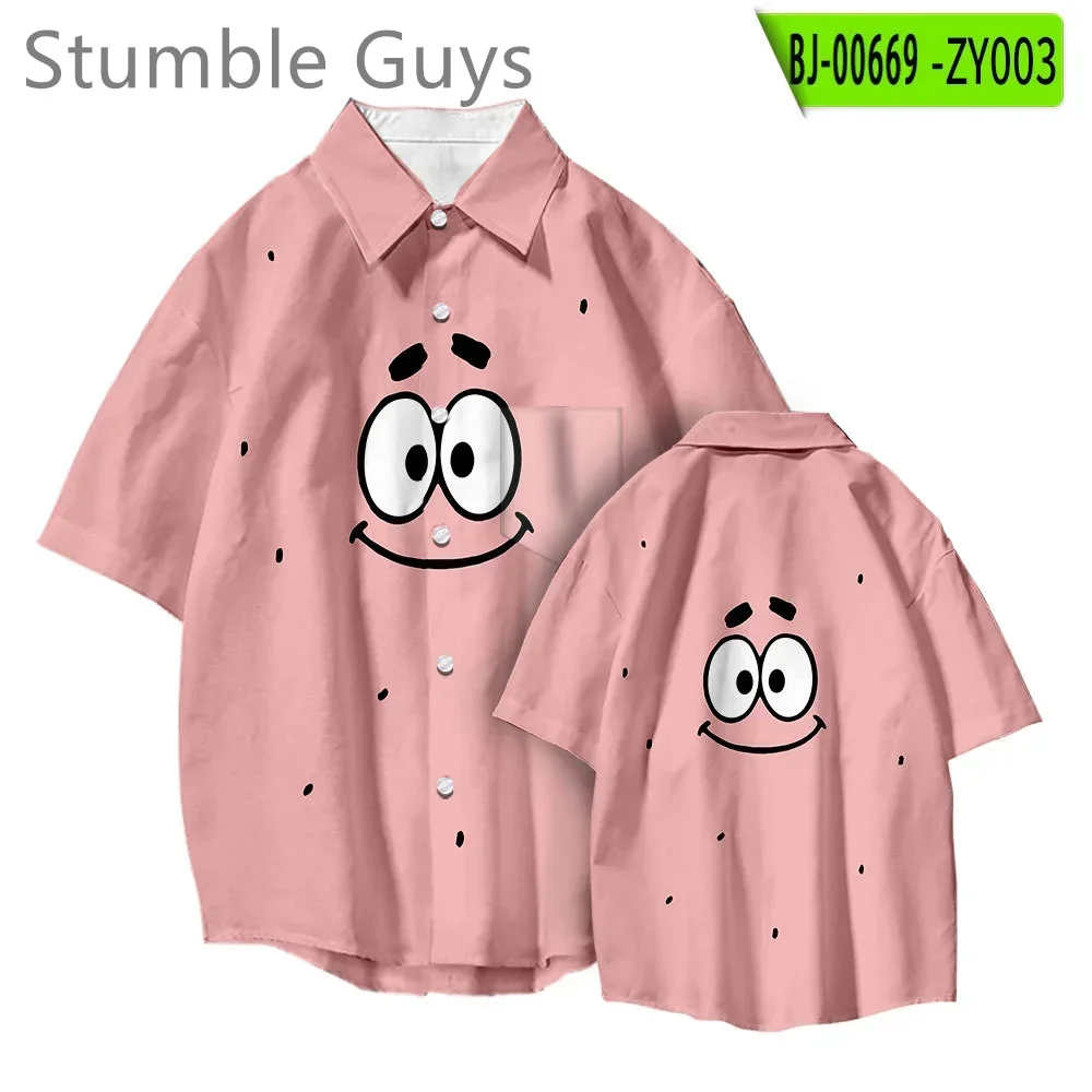 Летняя Повседневная Детская Одежда — Рубашка Для Мальчиков И Девочек С Принтом