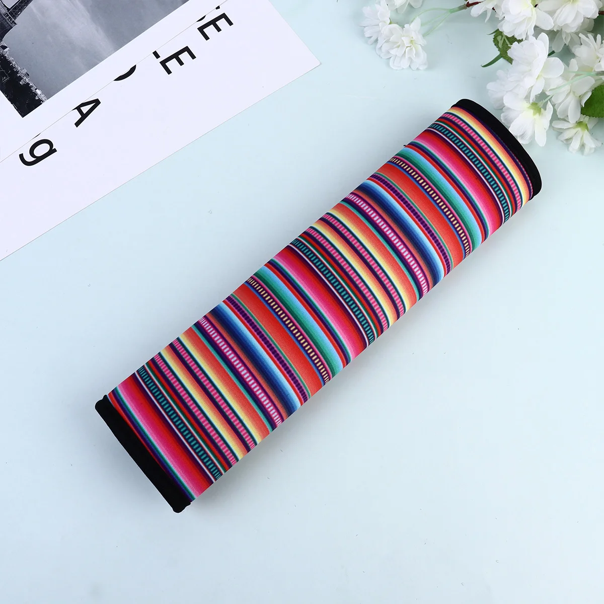 

2PCS Creative Colorful Convenient Premium Seatbelt Strap Cover Belt Protector for Autos Cars Bags Luggages