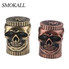 10 шт. 3-слойная курительная мельница в форме черепа, измельчитель для табака, специй, аксессуары для курильщиков, подарки, трубки