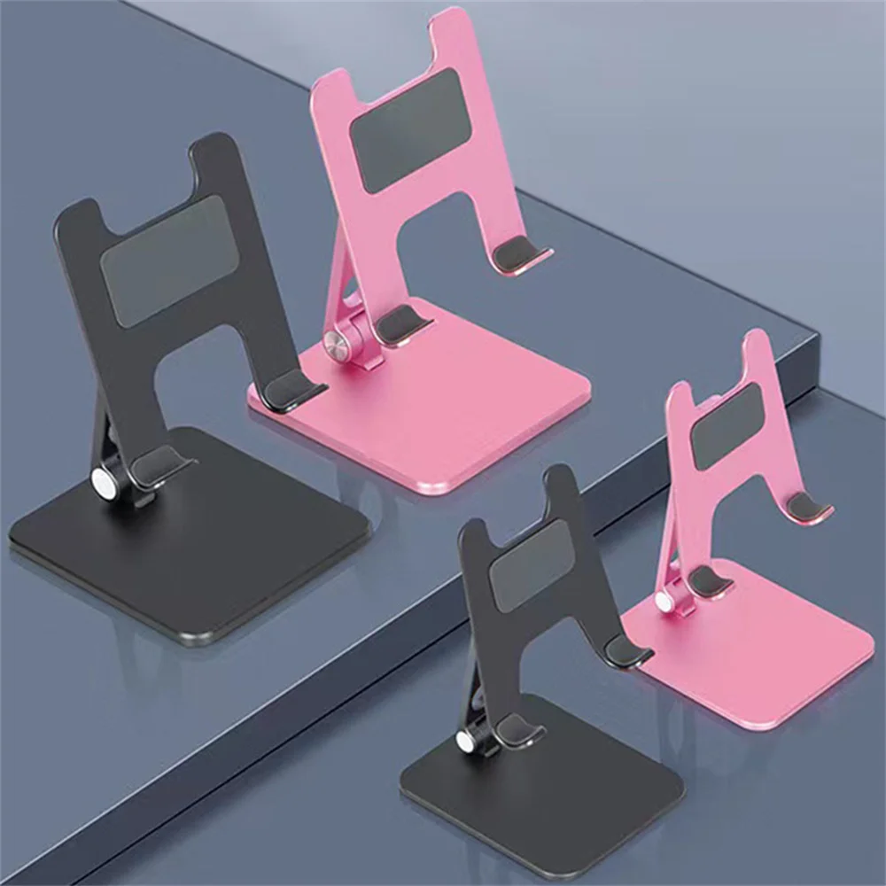 

Practicality Mobile Phone Holder Durability Lazy Phone Stand Prevent Rust Folding Mobile Phone Bracket Bracket Multi-function