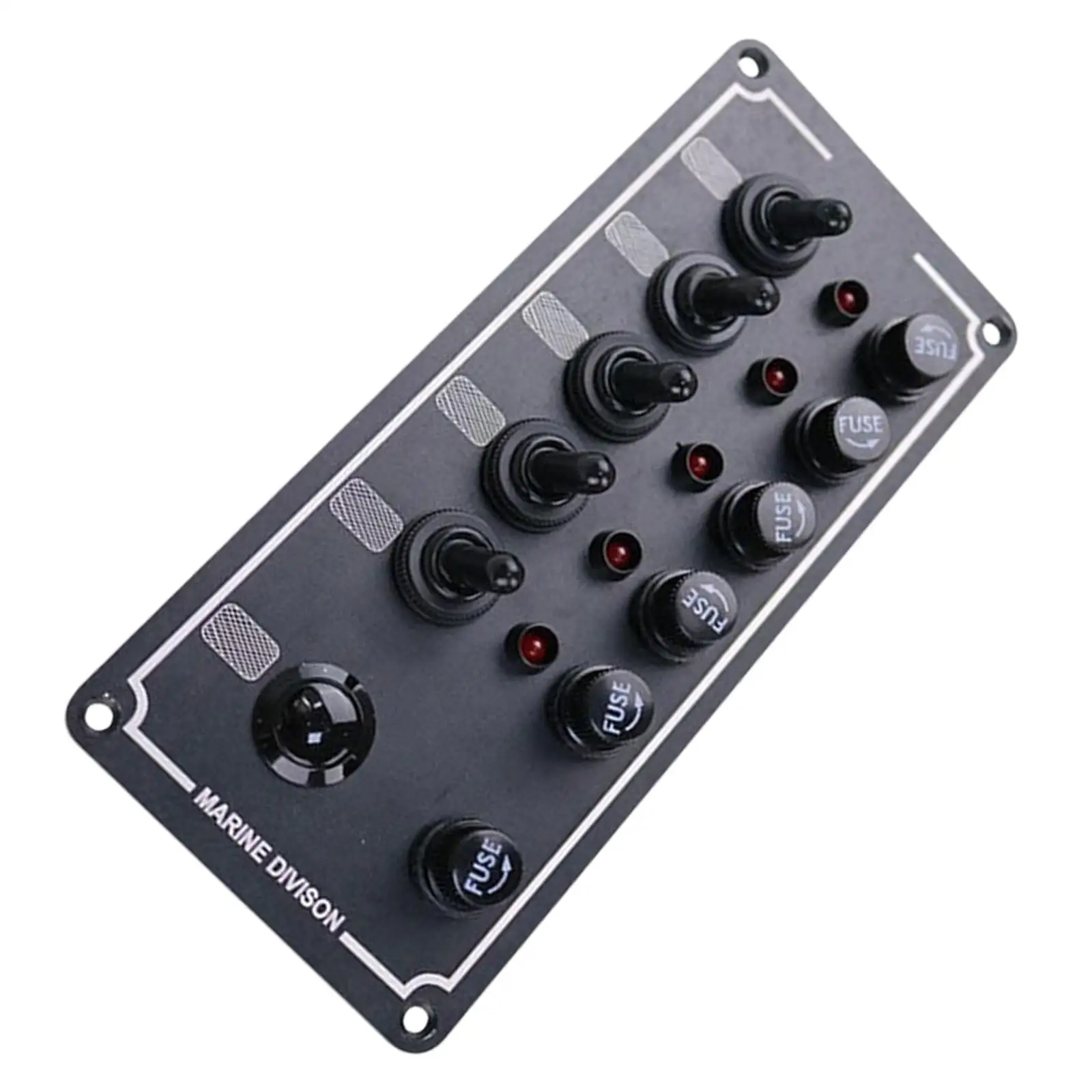 

Rocker Switch Panel 12V-24V with , Professional ,, Panel, Install ,Twist Panel Fits for Car Boat Trailer Truck RV