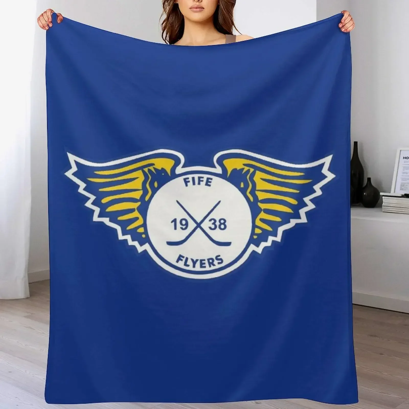Одеяло Fife Flyers hocckey декоративное одеяло в клетку Hairys