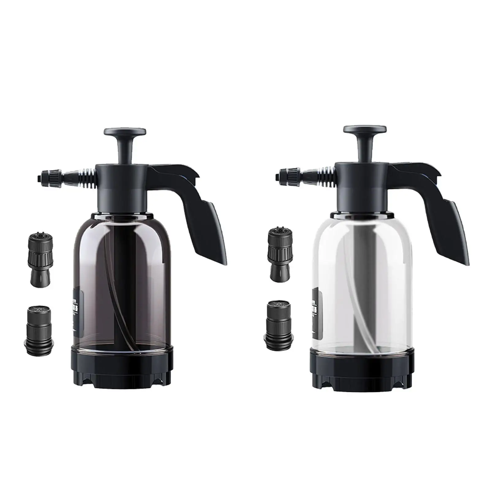 

Portable 2L Car Wash Pump Manual Foaming Sprayer Spraying for Home Auto Use