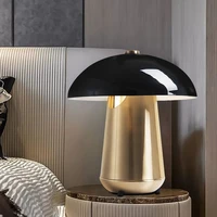 postmodern table lamp metal mushroom desk light fixtures led interior lamps living room study bedroom bedside home luminaires