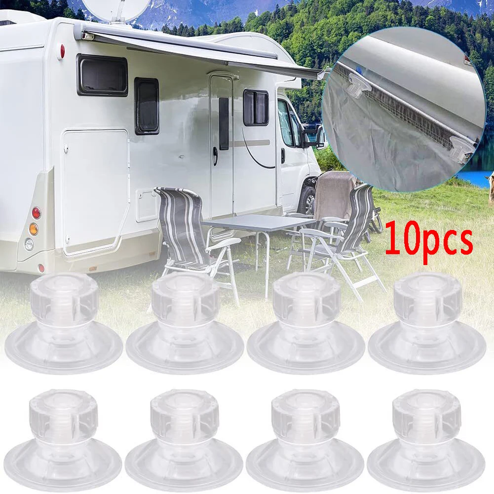 10PCS Suction Cups Hook 1set Hook Awning PVC Suction Cups High Quality Transparent 100% Brand New 45mm Diameter