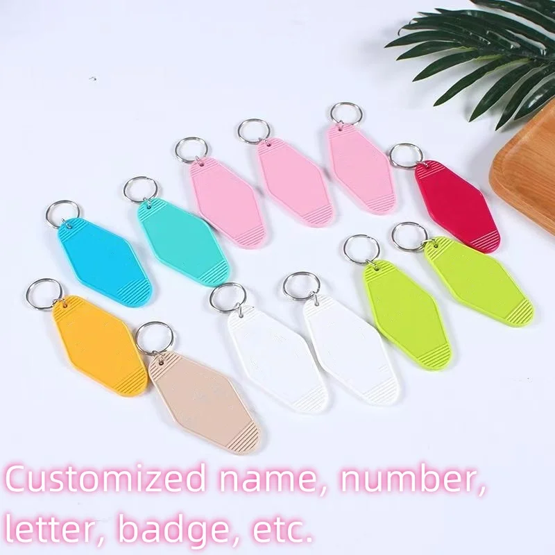 Персонализированный брелок для ключей в отеле Motel подарок