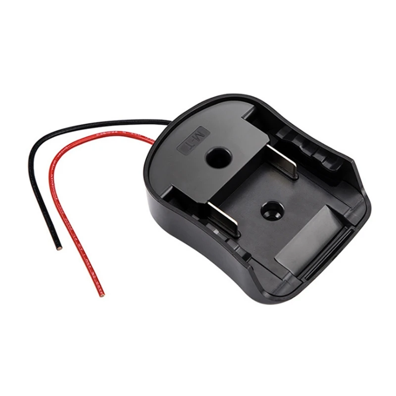 

for Makita Adapters 18V Battery Power Connector Adapter Dock Holder with 12 Awg Wires Connectors Power Black