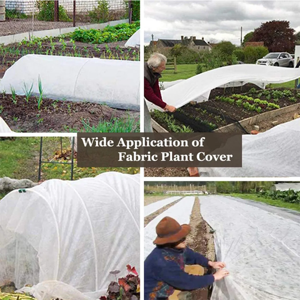 Reusable 33FT Garden Frost Winter Plant Protection Cover From Birds And Insects Protection Network Control Mesh Long