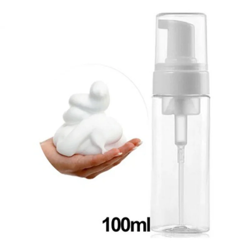 

Transparent foaming pump bottle