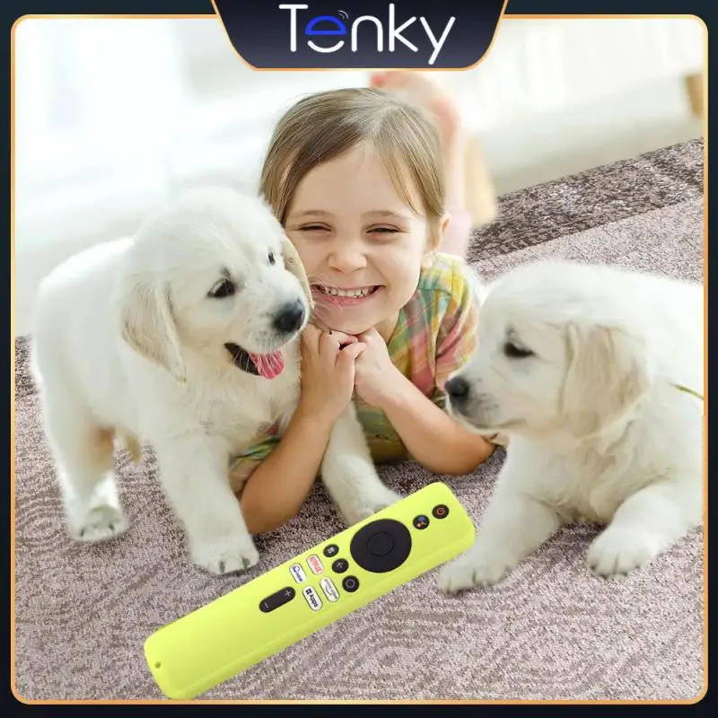 

For Redmi TV Box Skin Friendly Cover Silicone Protective Case Xiaomi TV Smart Voice Remote Control Shockproof For Redmi TV Box