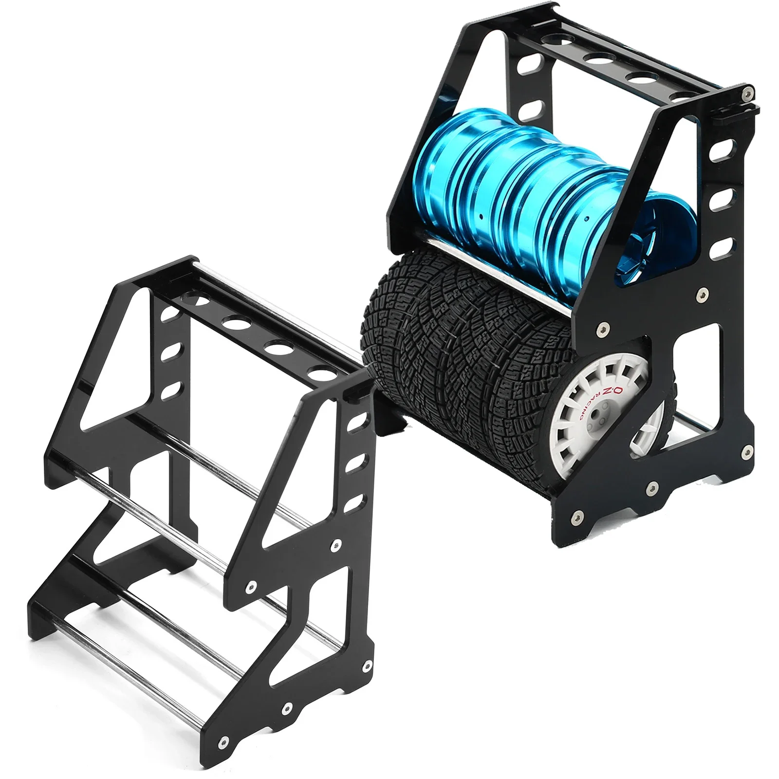 Стеллаж для колесных ободов и колес держатель хранения моделей грузовиков 1/18 1/24