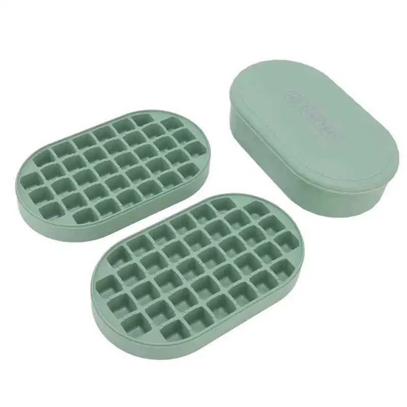 

Ice Cube Trays Practical Large Capacity Ice Ball Maker Mold with Bucket Lid Scoop for Home Ice Cube Maker Ice Cube Mold
