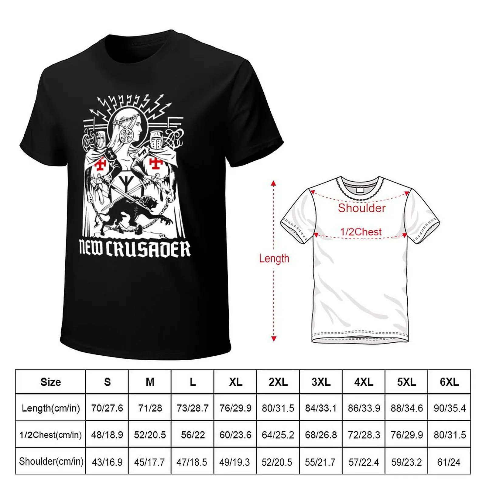 Фото Теозоология Юрг Ланц фон Либенфельс - Новая футболка Crusader с защитой от солнца для активного отдыха №2