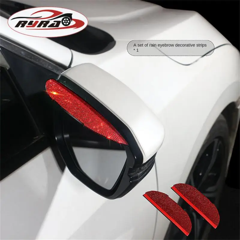 

Чехол от дождя с мультяшным рисунком, светоотражающий прочный универсальный практичный автомобильный аксессуар, чехол от дождя и дождя, Автомобильное Зеркало, боковой дождь, щит