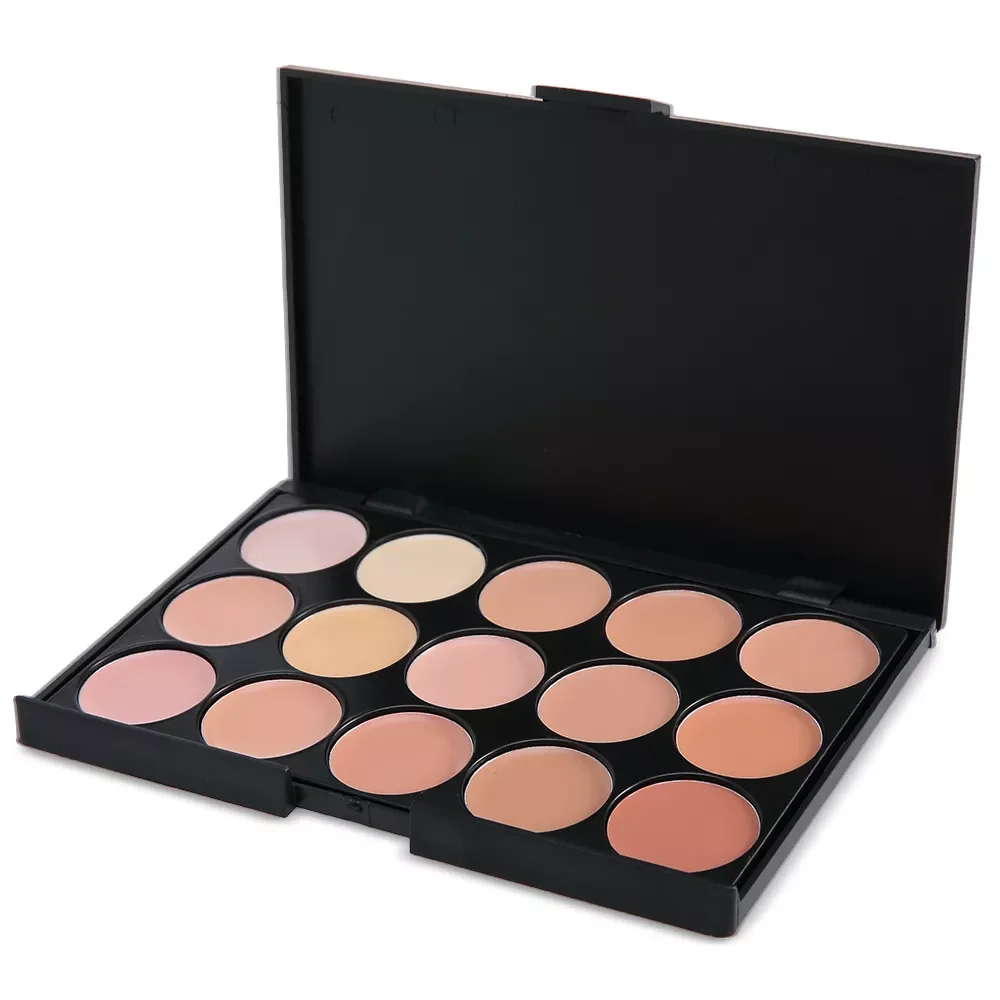 

15 Colors Face Concealer Camouflage Cream Contour Palette maquillaje profesional foundation paleta Concealer