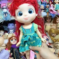 

Special Offer cartoon cute girl New Brand Original heads for Handicraft Material Original Doll Head Fittings diy Rainbow Ruby