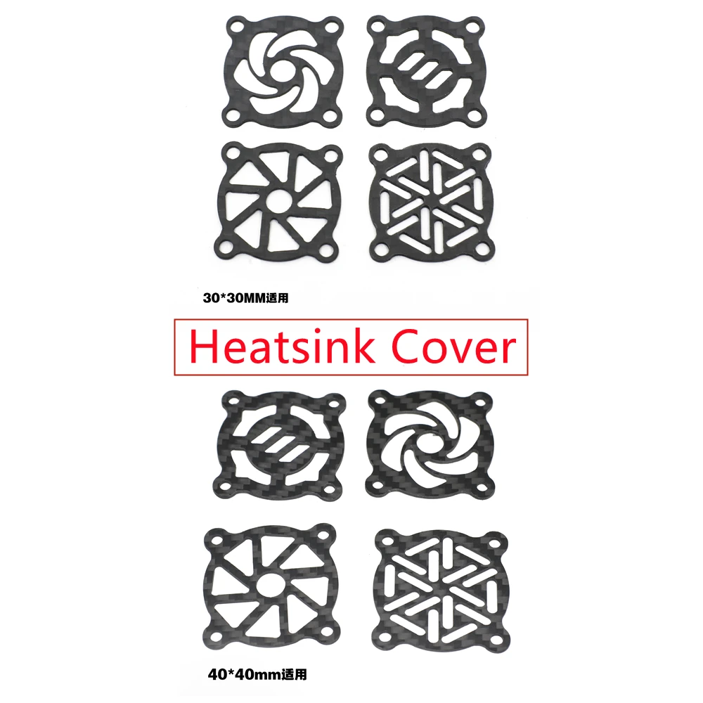 Автомобиль на радиоуправлении 30 мм 40 мм, углеродное волокно, теплоотвод двигателя, защитная крышка, универсальная для TRX4 SCX10 D90 90046 YIKONG REDCAT