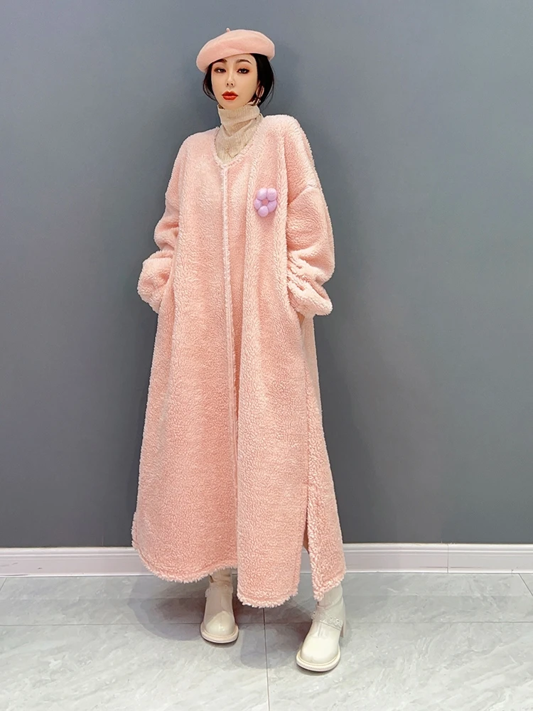 

SuperAen 2022 New Korean Version Fashion Thick Dress Temperament Women's Clothing Oversize Dress