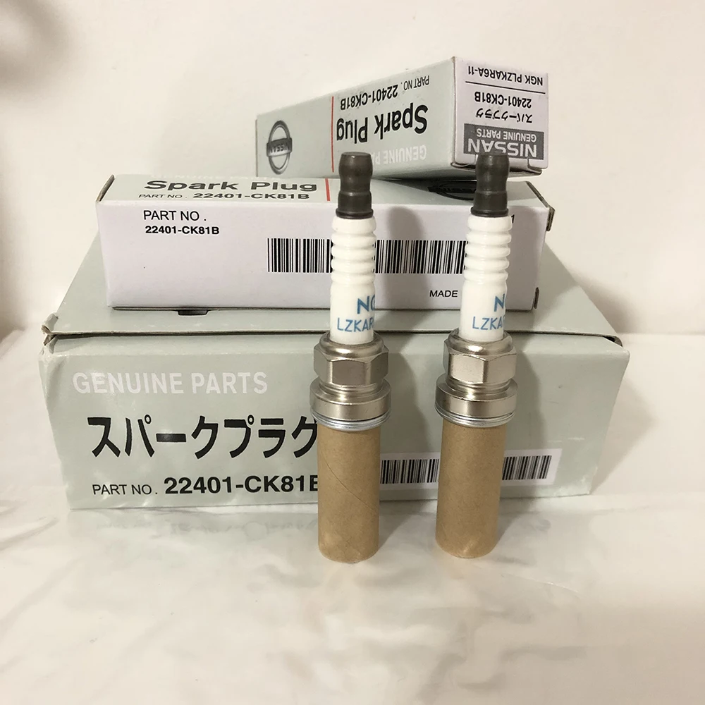 

20PCS IRIDIUM SPARK PLUG 22401-CK81B LZKAR6AP-11 FOR NISSAN FRONTIER 2.5 SENTRA 1.8 NOTE MPV E11 1.6 RENAULT CN0 1.2