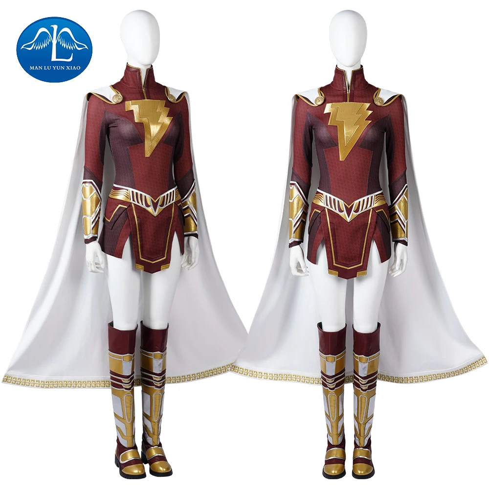 

Women's Dress Shazam Cosplay Mary Costume For Halloween Renaissance Festival