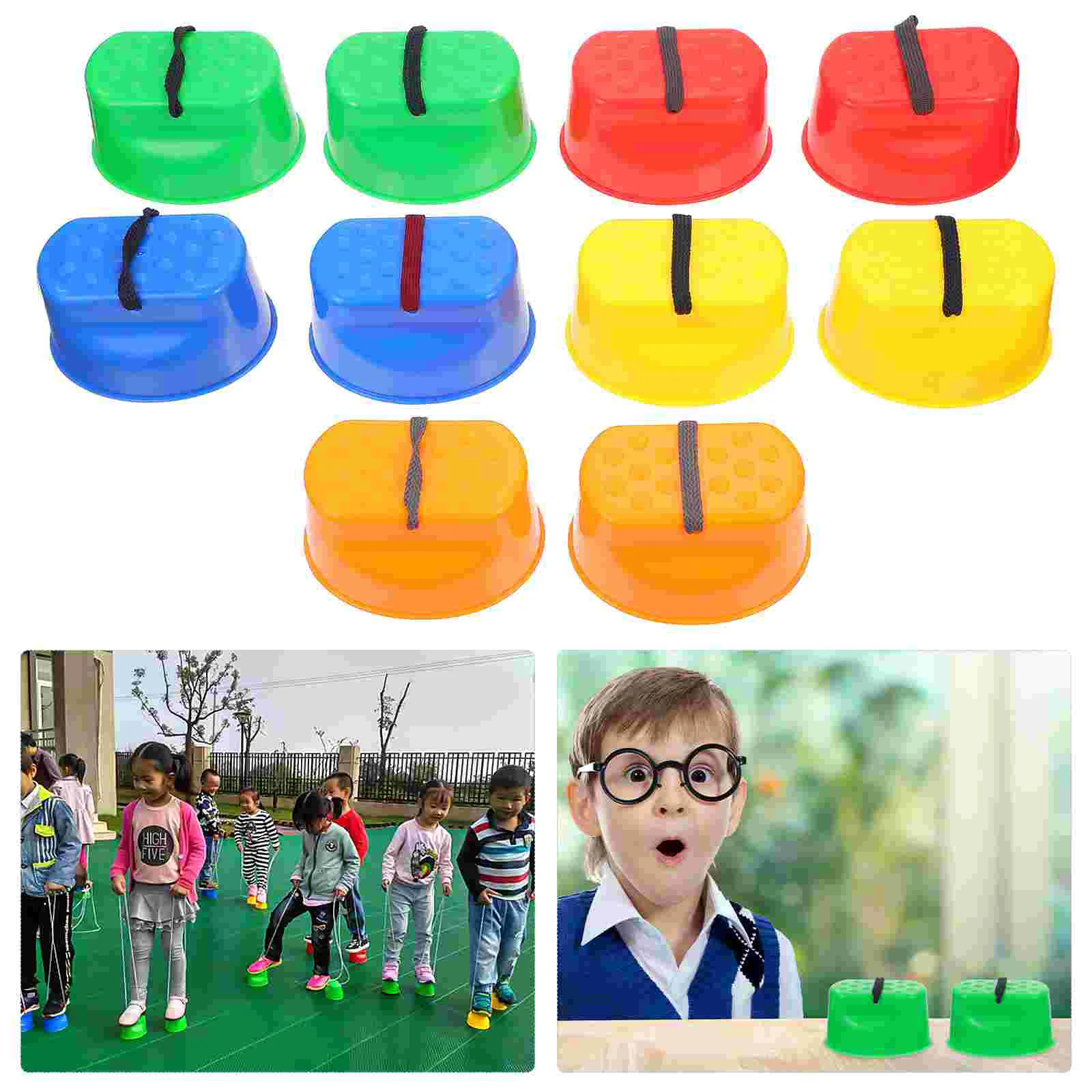 

Stilt Shoes Outdoor Kid Funny Exercise Stilts Toys Plastic Funny Exercise Stilts Toys Educational Baby Toys