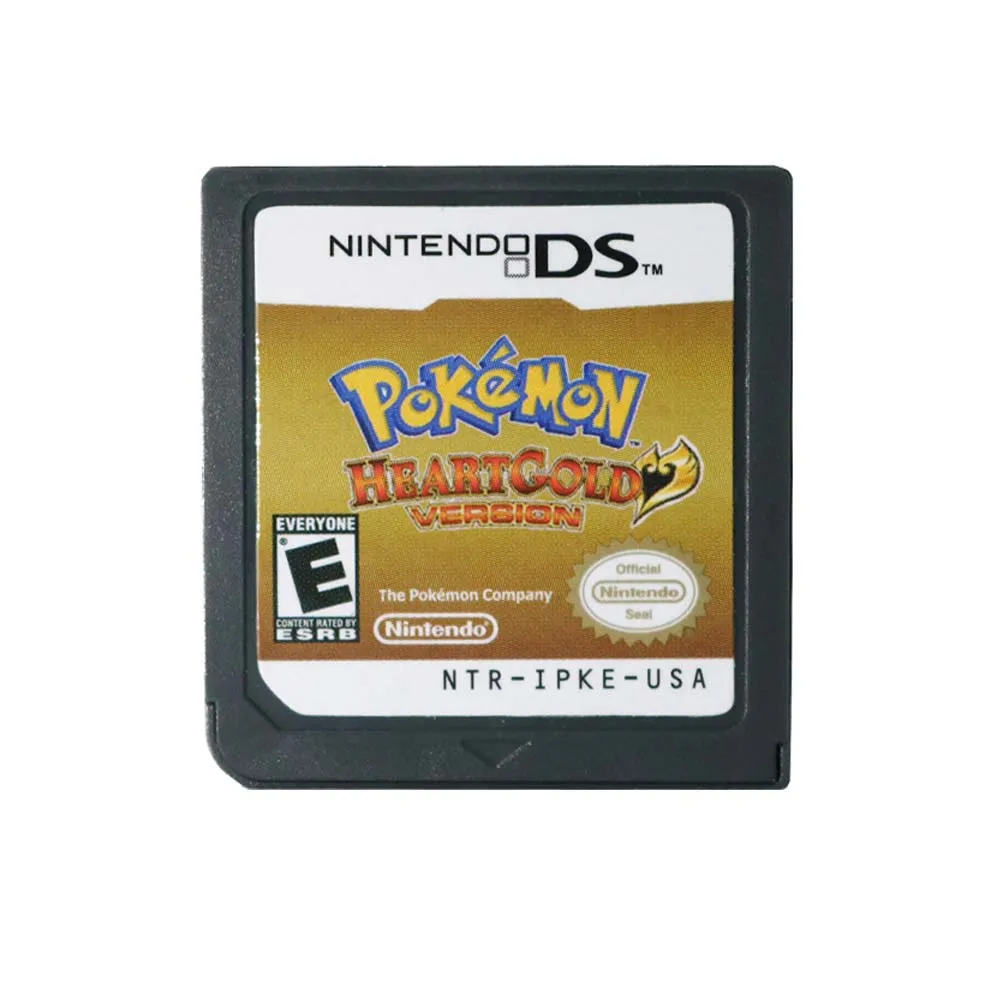 

Игровая карта Pokemon DS NDS 3DS NDSi NDS, англоязычное Аниме Покемон, Платиновые белые золотые карты, серия игр, коллекционные карты, детские подарки, игрушки