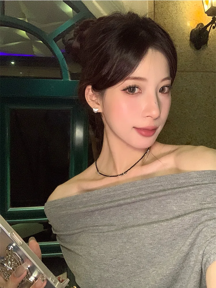 Серьги-гвоздики мигофаны сердечки