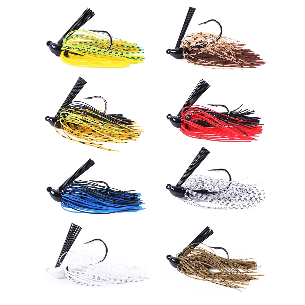 

7cm 10g Fishgirl Wobbler Chatter Bait Elite Lures Bladed Skirted Swim Jigs Bass Baits Crankbait Artificial Wobbler Chatter Bait