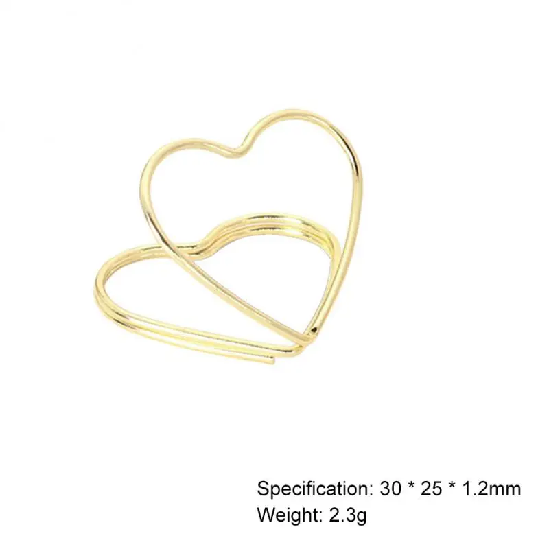 Универсальный металлический держатель для заметок двухслойные товары вечеринок